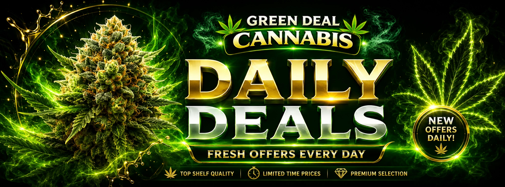 24 Hour Cannabis Deals — Vapes, Pre-Rolls & More